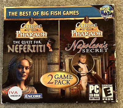 Curse of the Pharaoh: The Quest for Nefertiti/Napoleon's Secret PC CD-Rom Game
