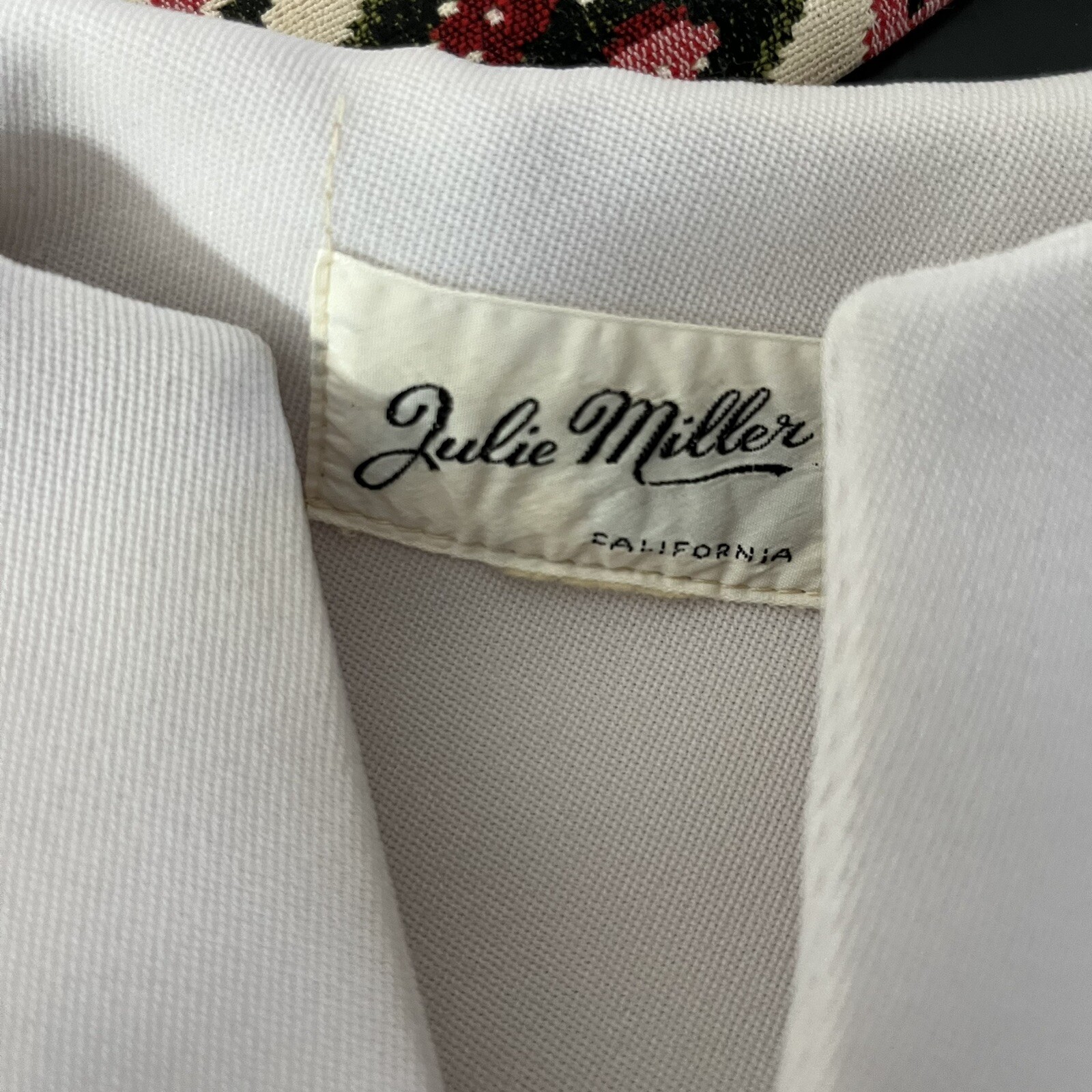 Vintage Julie Miller Polyester Patchwork Floral B… - image 7