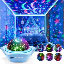 Sternenhimmel Projektor Kinder Lichtmodi Nachtlicht Nachttischlampe 360° C342