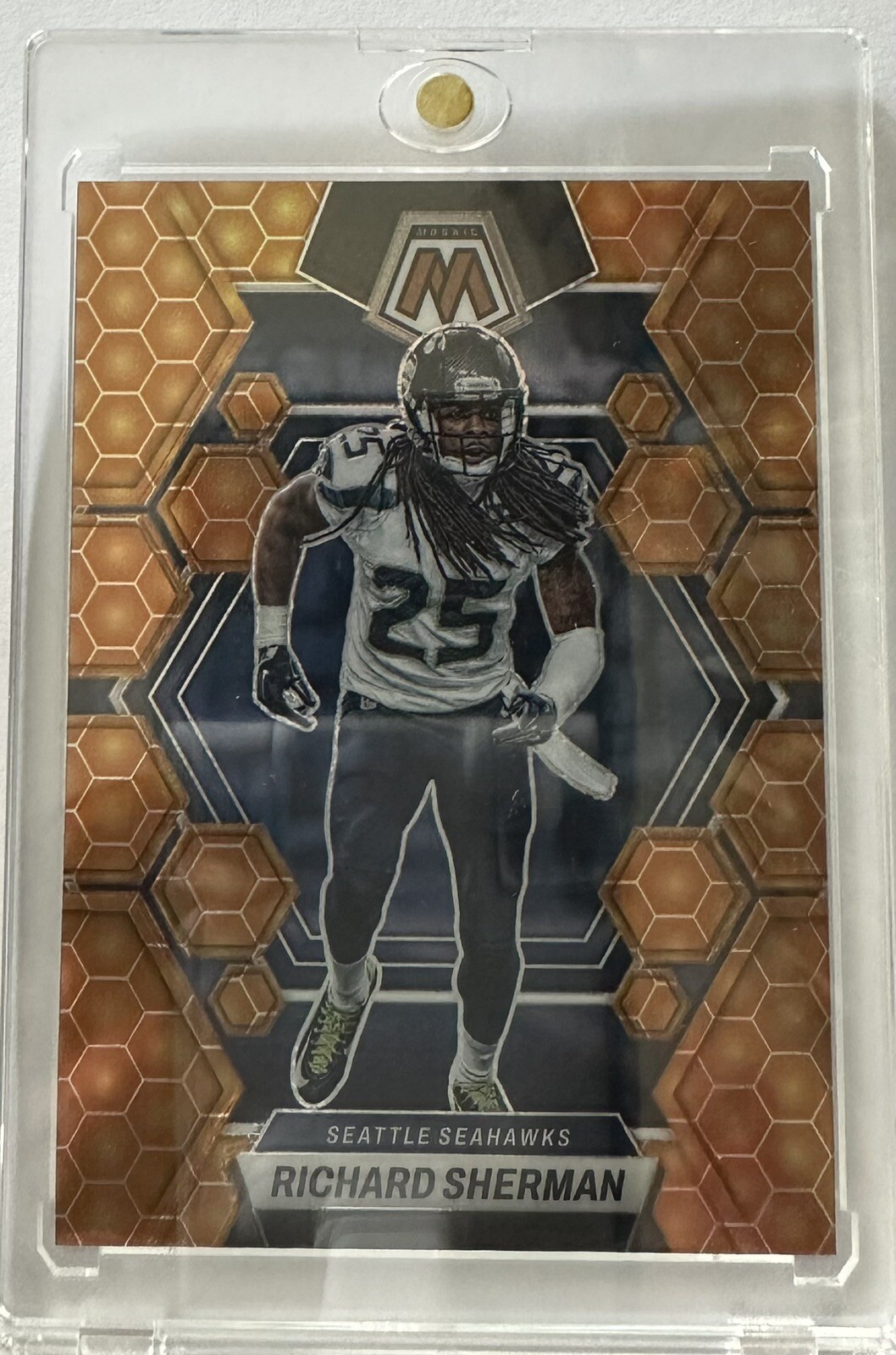 2023 Panini Mosaic #225 Richard Sherman Honeycomb SP