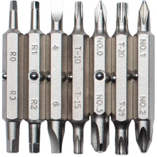 Megapro Stainless Replacement Bit Set for 151SS Multi-bit Screwdriver BITS ONLY