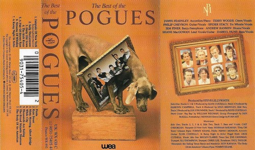 THE POGUES THE BEST OF THE POGUES CASSETTE ALBUM FOLK ROCK COMPILATION - Picture 10 of 11
