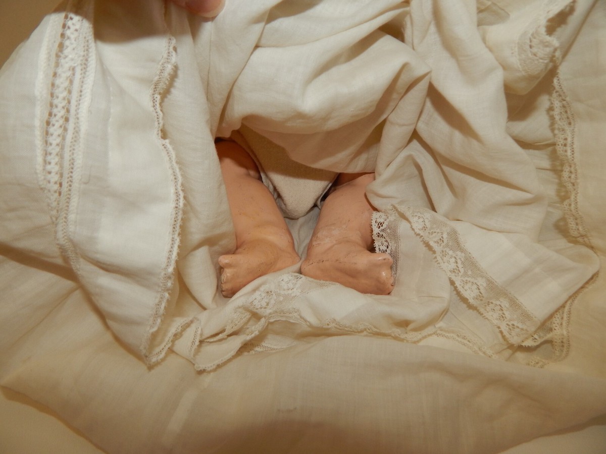 アンティークドール （革ボディ）1250｜Made in Germany Louis Wolf & Co. Antique 152 Bisque Head Doll with