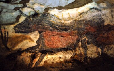 Beasts   Lascaux Cave Painting Ancient Bull Art France Prehistoric Wall Art