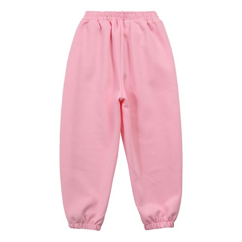 Unisex Kids Pants Workout Bottoms Hip-Hop Sweatpants Casual Trousers Embroidery - Picture 40 of 47