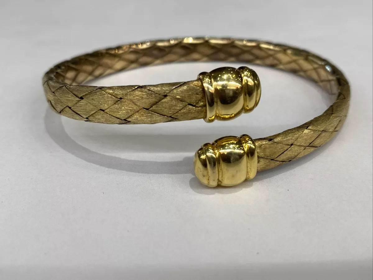 Italy 925 shop gold bracelet