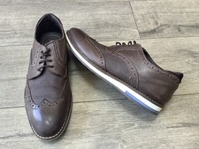 MENS BERTIE ‘BAKER HILL’ BROWN LEATHER BROGUES WITH SPORTY SOLE UK 7.5,EU 42 VGC
