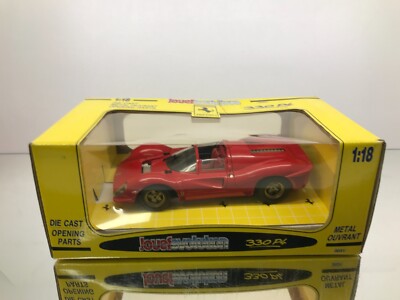 JOUEF EVOLUTION 3031 FERRARI 330 P4 OPEN TOP -RED 1:18- GOOD IN BOX