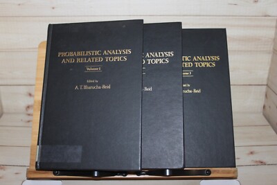 Probabilistic Analysis and Related Topics Vol. 1-3