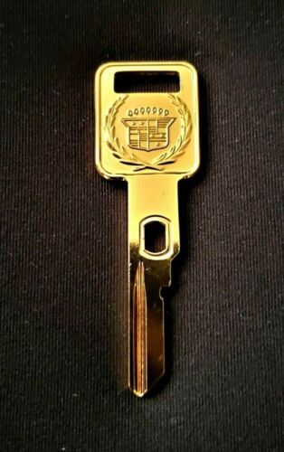 Rare Cadillac Gold Key - Blank VATS - Ignition Key - 第 1/2 張圖片