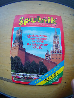 Sputnik 2/1986 - Zeitschrift - UdSSR Sowjetunion Presseagentur Nowosti