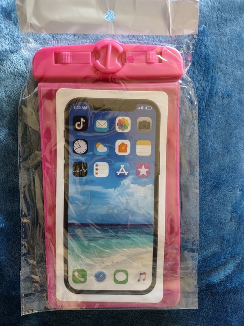 Carabiners and a Zip-Lock Phone Pouch