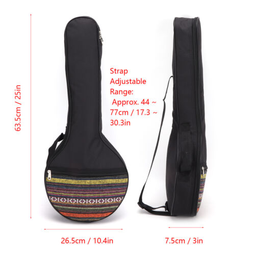 4 String Banjo Bag Banjo Bag Case Strap Banjo Bag Banjo Gig Bag - Picture 1 of 12