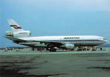 Postcard Airline SPANTAX McDouglas DC-10-30 EC-DSF WCC-534 CC7.