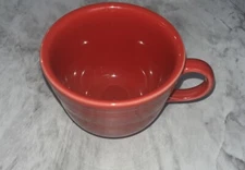Fiestaware Homer Laughlin Scarlet, Red Tea Coffee Cup Saucer USA Fiesta