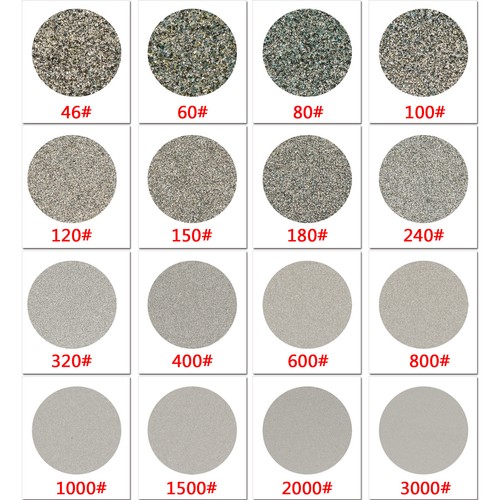 8 inch 200mm Diamond Grinding Disc Grit 60-3000 Abrasive Flat Lap Disk for Stone - Picture 12 of 112