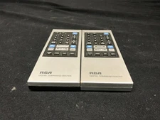 Lot of 2 Vintage RCA Digital Command Center Remote Pointer Clicker CRK40A