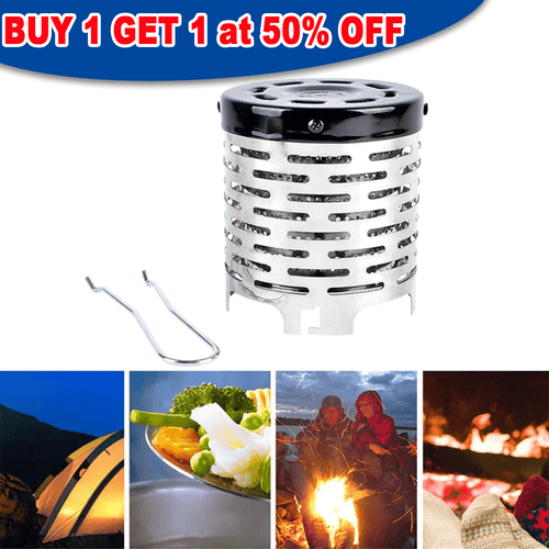 Outdoor Heater Camping Warm Stove Winter Heating Hood Portable Travel Equipments