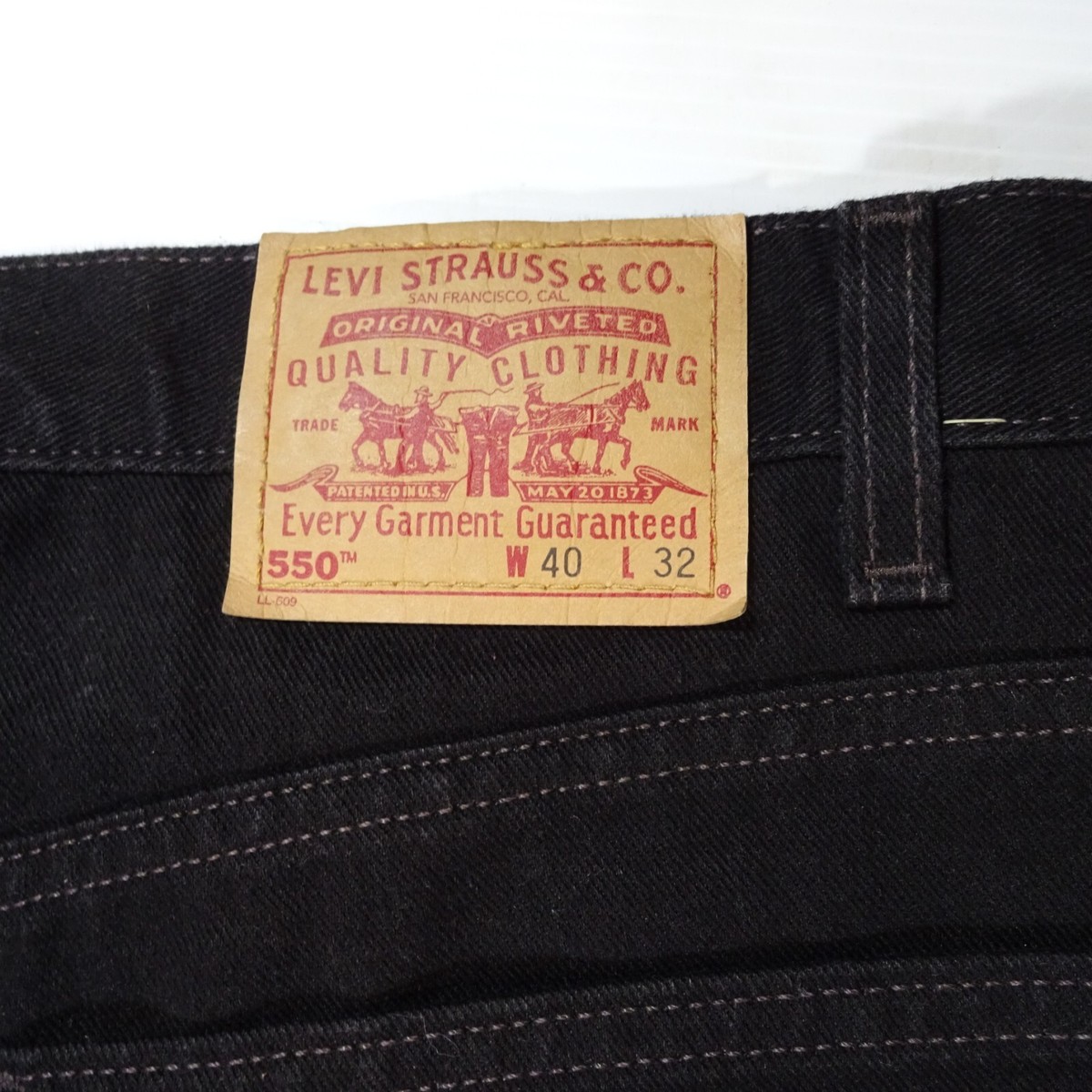 Levi’s550 34×32 Buy Levi's 550 Classic Relaxed Fit Mens Jeans Black Size 34 X 32