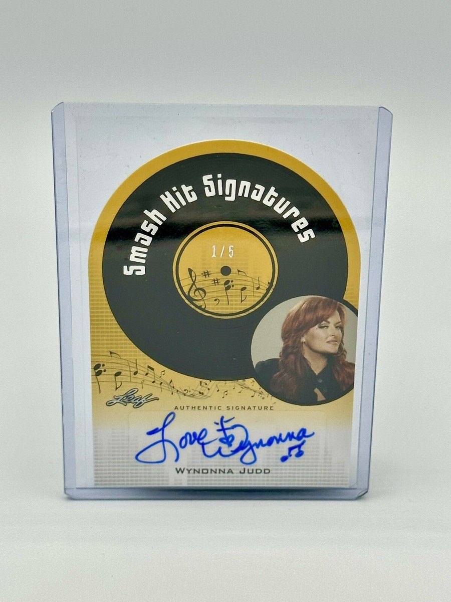 2011 Leaf Pop Century Smash Hit Autographs #SHWJ1 Wynonna