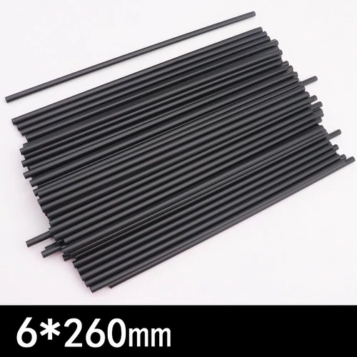 2000 Jumbo-Cocktail- -Trinkhalme/Strohhalme 6 x 260 mm, Schwarz 50,500 - Bild 15 von 21