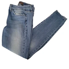 Joes Skinny Ankle Jeans Womens Size 29 Low Rise Light Wash Ripped Denim Pants