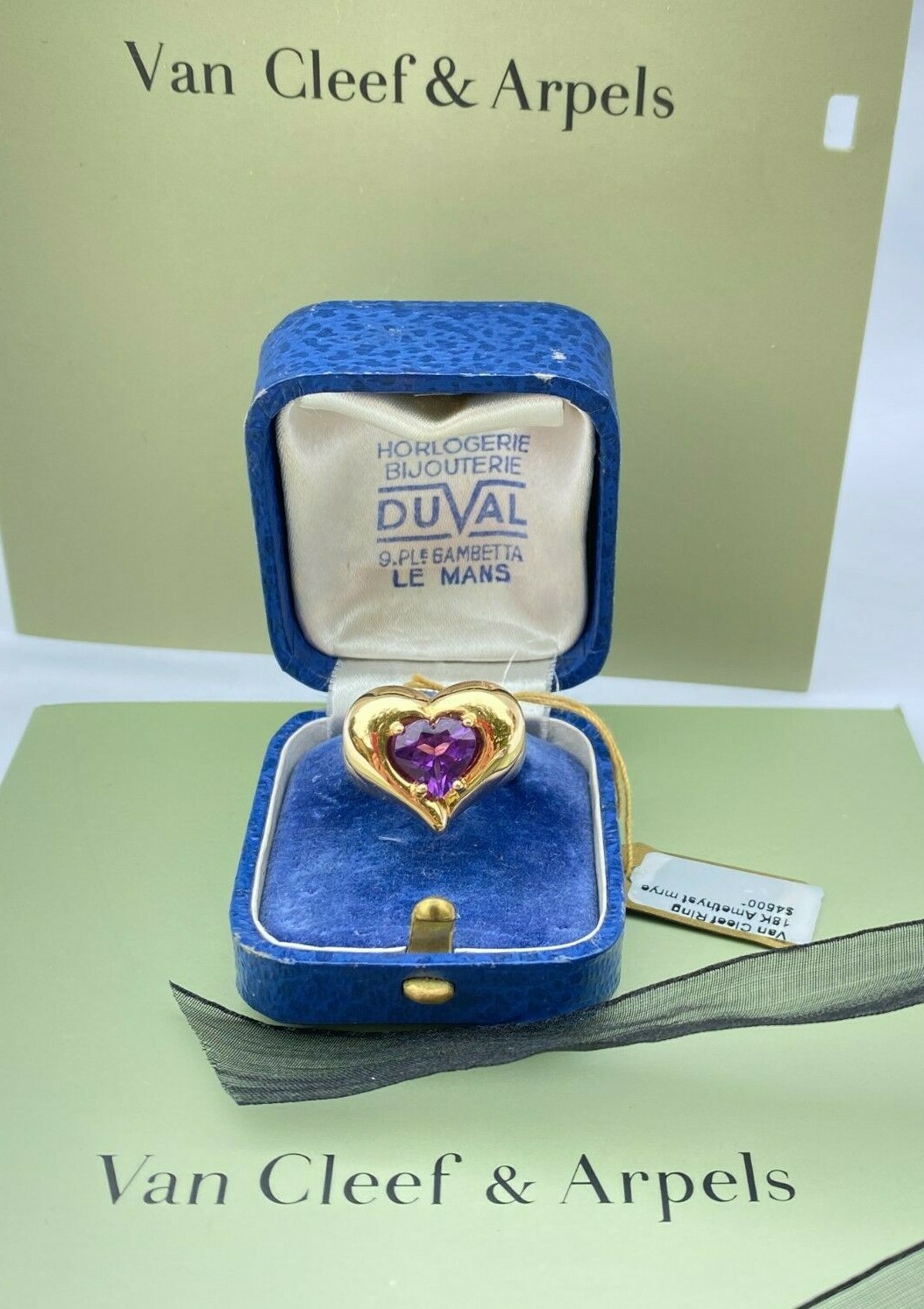 van cleef heart ring