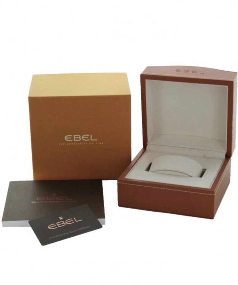 Совершенно новые женские часы Ebel Wave 18kt Mini Moonphase 30 мм бриллиант 1216373 - Изображение 2 из 2