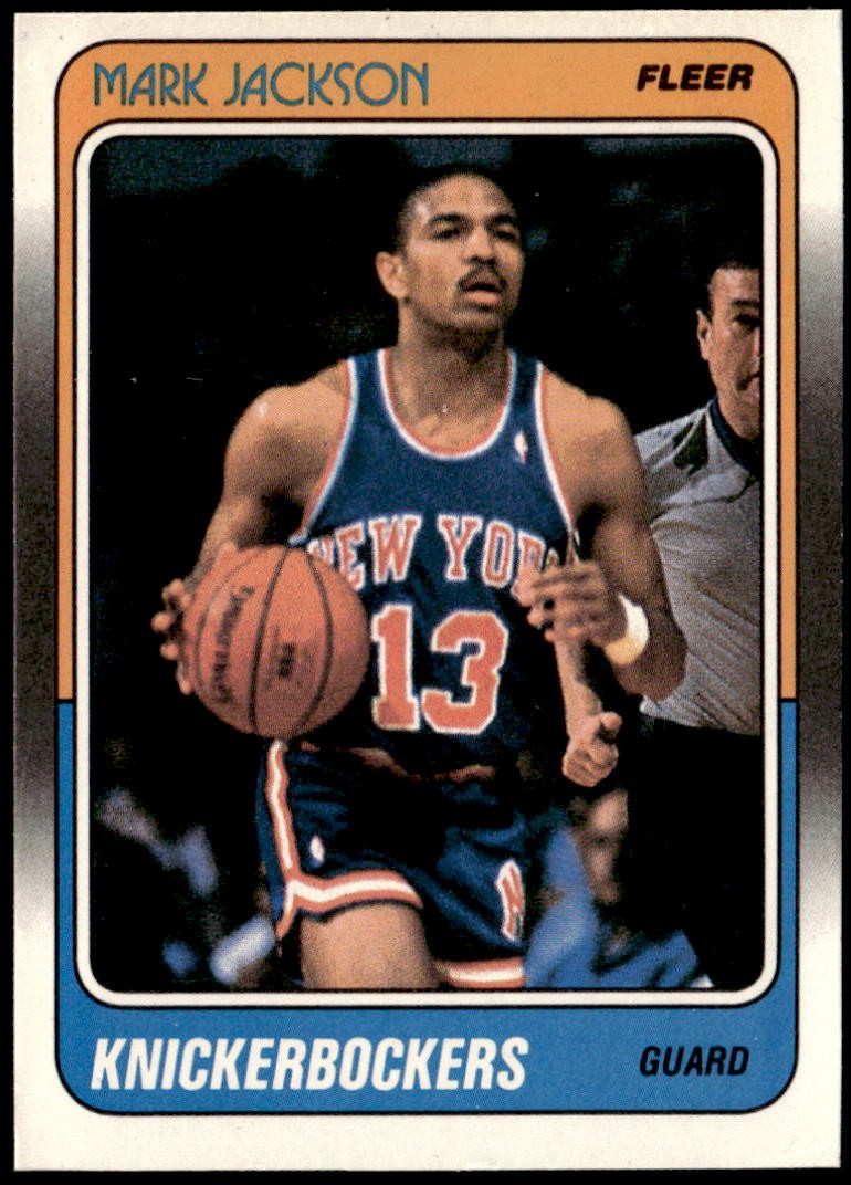 1988-89 Fleer #82 Mark Jackson Rookie  E1