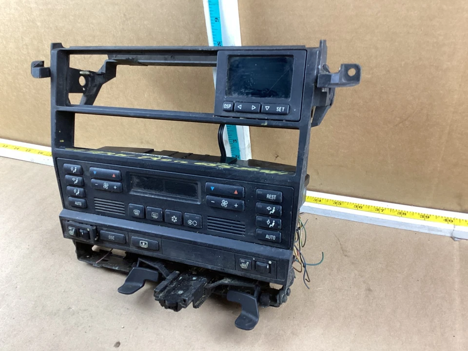 BMW 740I 1995-2001 control de temperatura de calefacción de aire acondicionado 655-50981 OEM Foto 2 de 4