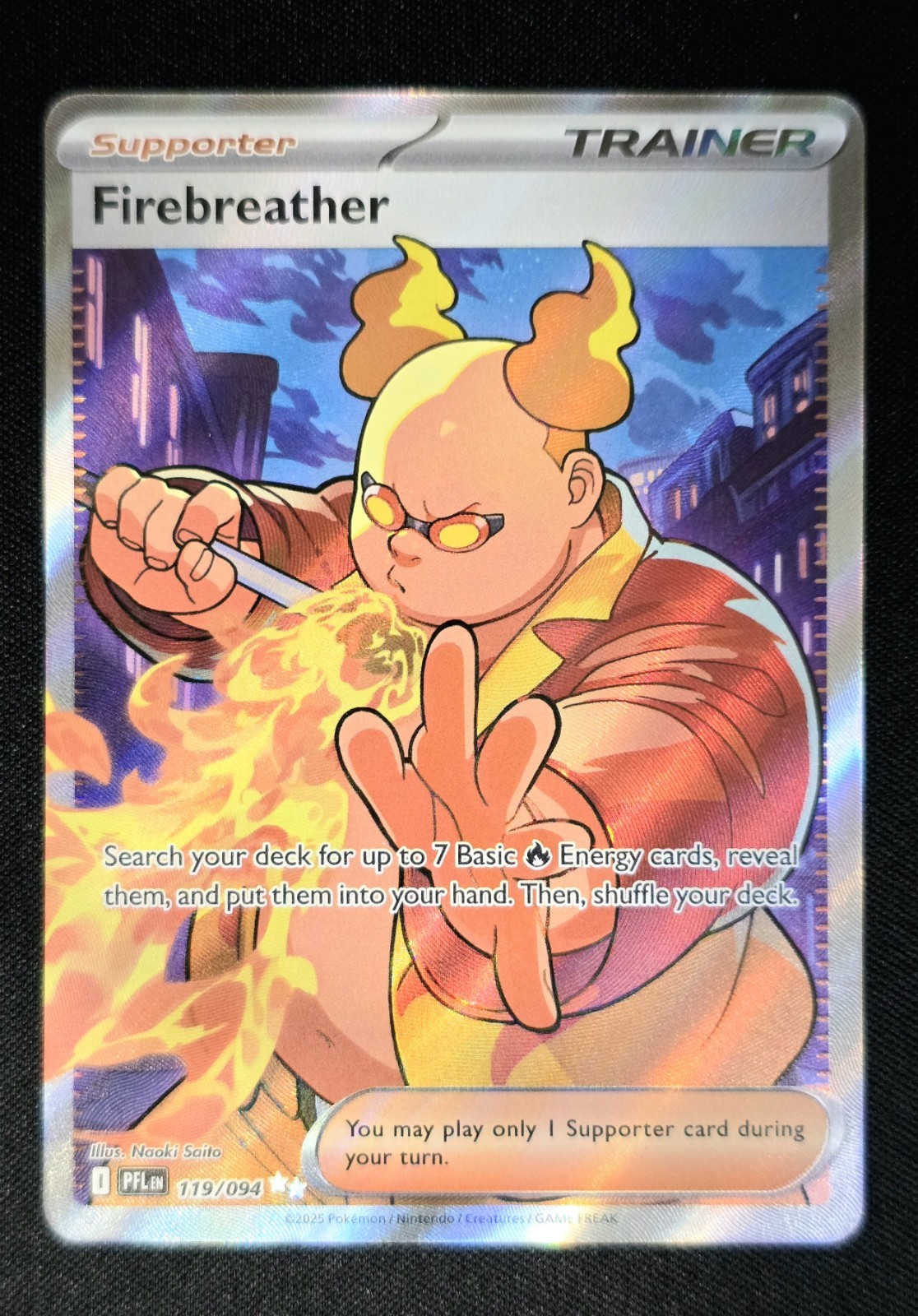 Firebreather - Ultra Rare ME02: Phantasmal Flames 119/094 LP-NM