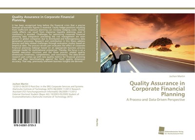 Quality Assurance in Corporate Financial Planning Jochen Martin