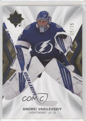 2021-22 Upper Deck Ultimate Collection Gold 5/35 Andrei Vasilevskiy #69 09wc