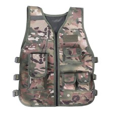(Camouflage Color Adult)Children Waistcoat Military Camouflage Vest HE