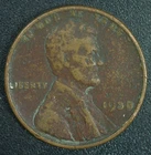 1938 Lincoln Wheat Cent (Die Crack)