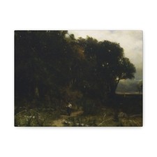 Edward Mitchell Bannister - Untitled (landscape) - Canvas Wall Art
