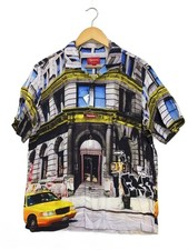 Supreme Short Sleeve Shirt S Rayon Multi color All over pattern