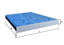 Innenraumfilter Aktivkohlefilter MAHLE für MERCEDES-BENZ E-KLASSE (W211)