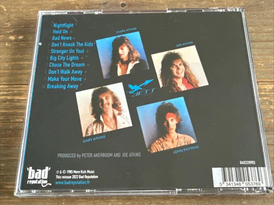 JETT BLACK ~ Night Flight 1985 Remastered CD 2022 HYBRID ICE / PRISM - Bild 2 von 3