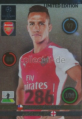 Panini Adrenalyn XL Champions League 2014/15 - Alexis Sanchez - Limited Edition