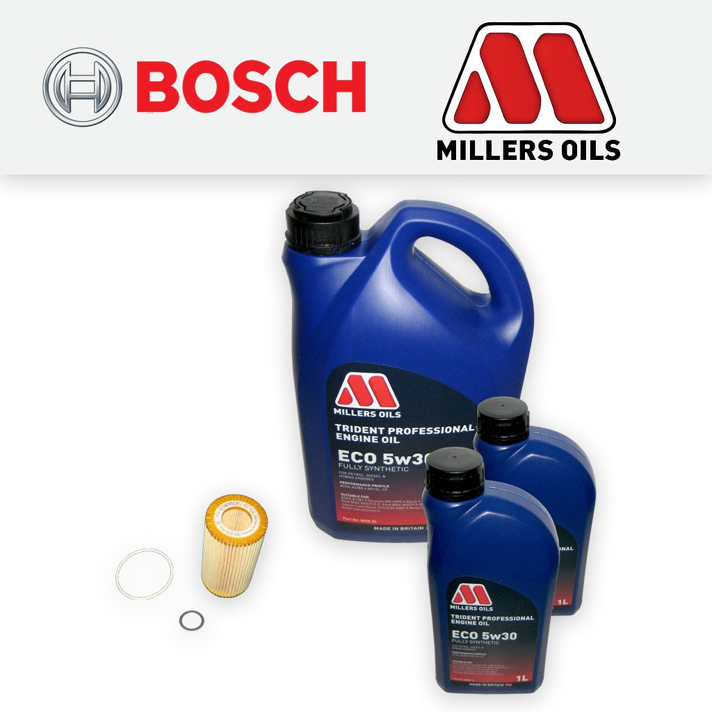 SERVICE KIT for FORD FOCUS MK2 2.5 ST OIL FILTER +7L ECO OIL (2005-2012)