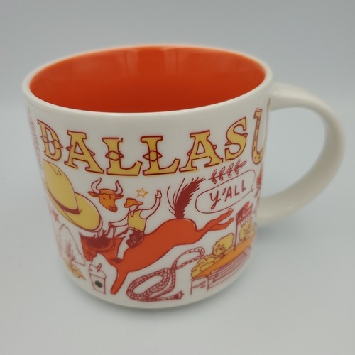 Tazza Starbucks Dallas Been There serie Across The Globe collezione 14 oz