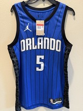 NWT 2024 Paolo Banchero Orlando Magic Jersey Statement Edition Large 48
