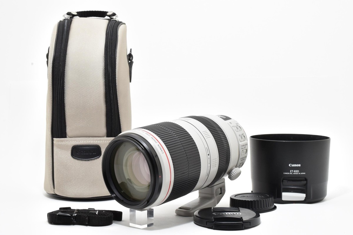 Canon EF 100-400mm f/4.5-5.6 L IS II USM Zoom Lens [Exc+++