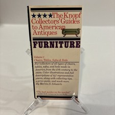 Knopf Collectors' Guides To American Antiques Volume 1 Furniture