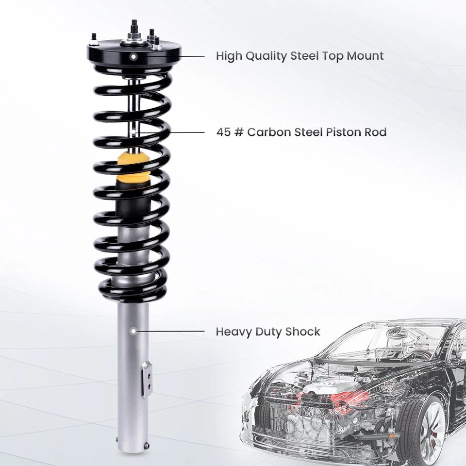 Airmatic Air to Coil Spring Suspension For Mercedes-Benz W220 S430 S500 S55 - Изображение 4 из 4