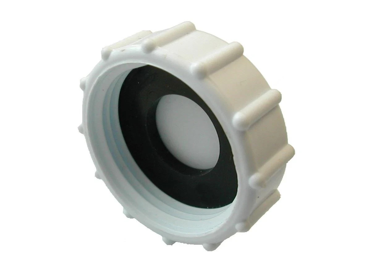 Appliance Trap Blanking Cap & Washer 32mm Sink Waste Pipe End Stop Plug