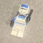 LEGO Star Wars Clone Trooper Minifigure Blue Markings with Blaster