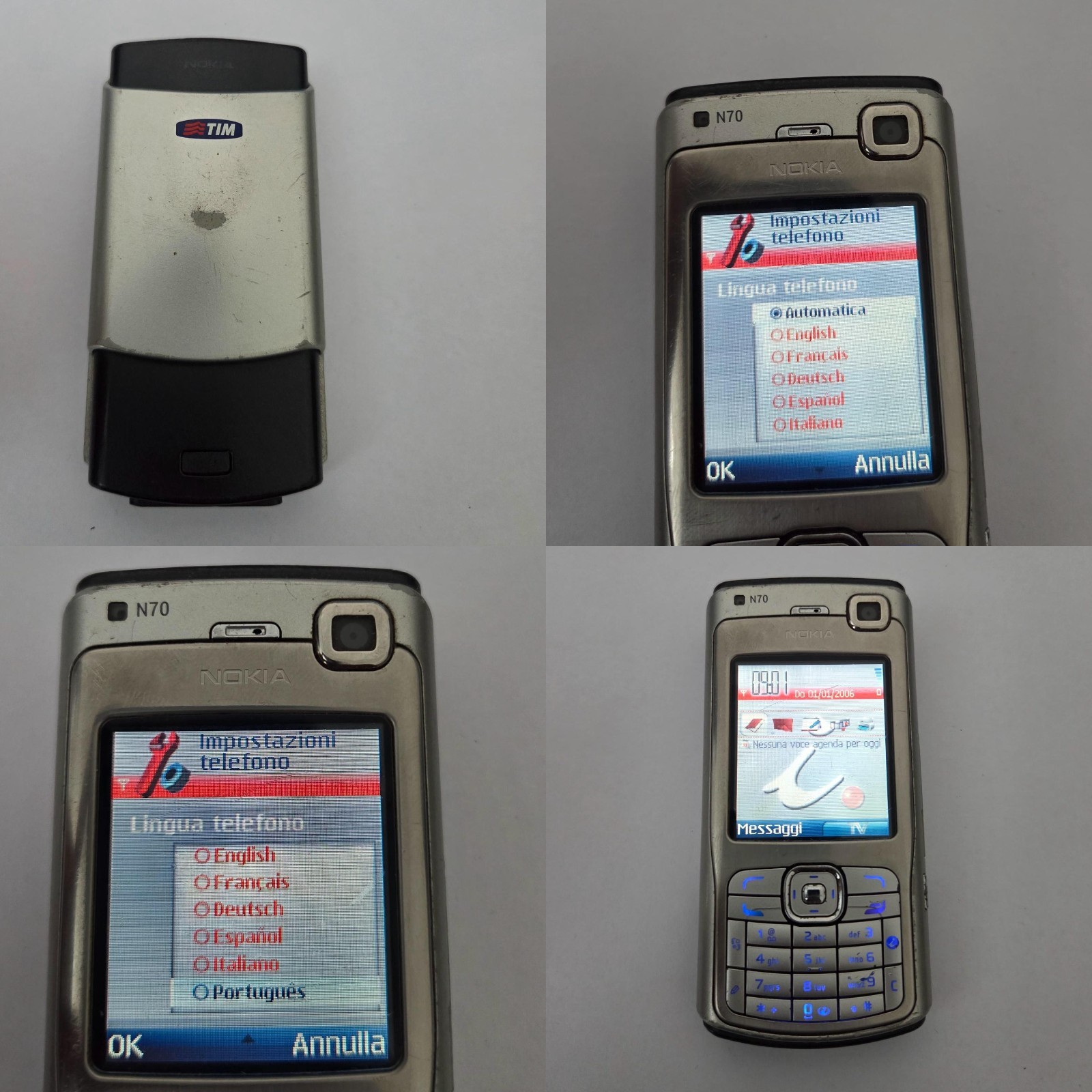 CELLULARE NOKIA N70 GSM UNLOCKED SIM FREE DEBLOQUE