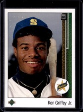 1989 Upper Deck Ken Griffey Jr. Rookie RC #1 Mariners